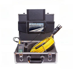 SYANSPAN pipeline endoscope dual lens LED white light+infrared light IP68 waterproof video playback sewer inspection camera - SYANSPAN