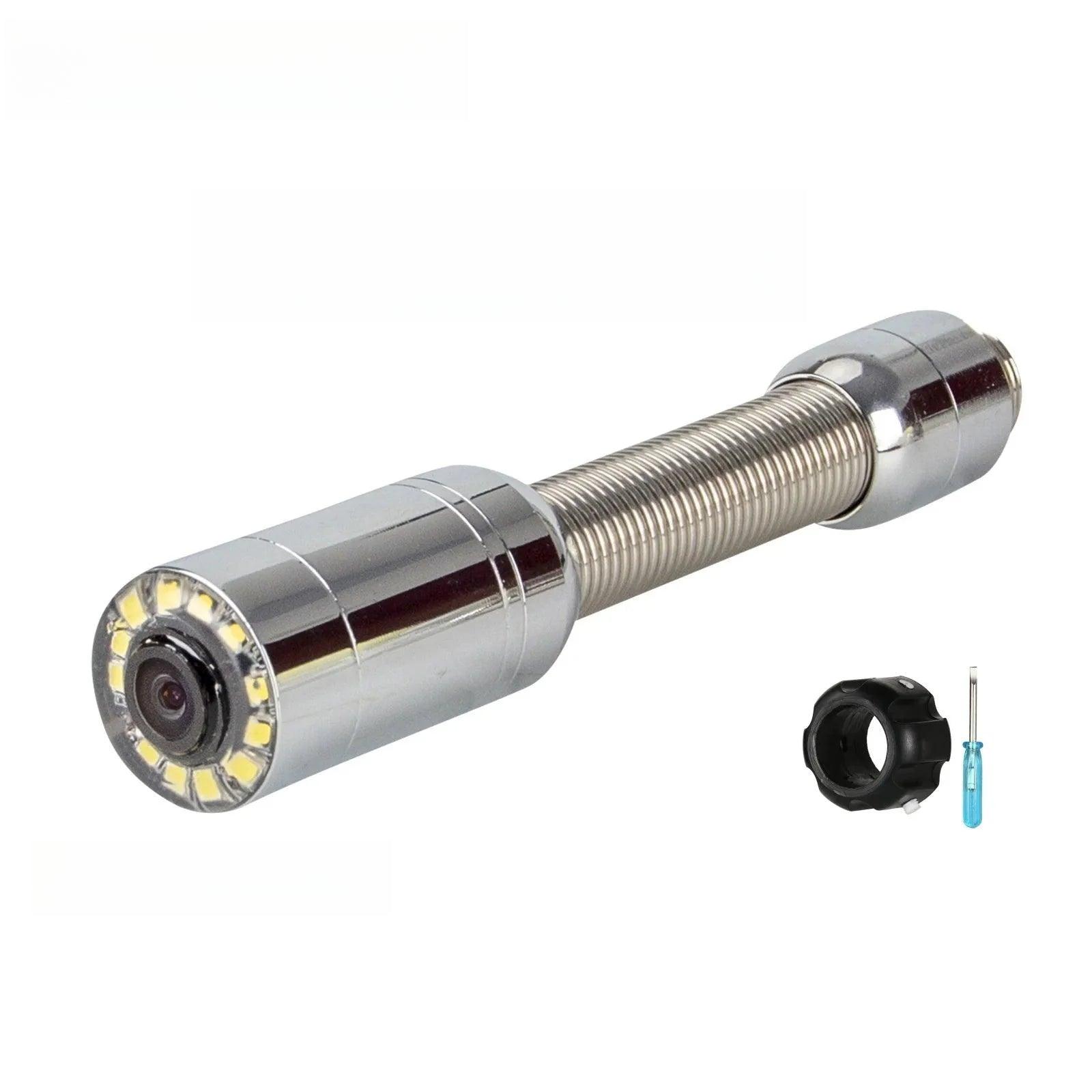 SYANSPAN 23mm Pipe Inspection Camera Accessoires, Drain Pipeline Industrial Endoscope Camere 12LED Single lens without pulley - SYANSPAN