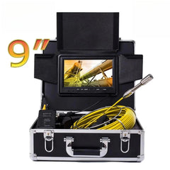 Pipe Inspection Camera, 9-inch Display Screen, DVR Record, 23mm Drainage and IP68 Sewer Pipeline, Industrial Endoscope With WIFI - SYANSPAN