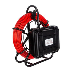 9" DVR 7mm in Diameter Red Wire 20/30/50/100M SYANSPAN Pipe Inspection Video Camera,Drain Sewer Pipeline Industrial Endoscope - SYANSPAN