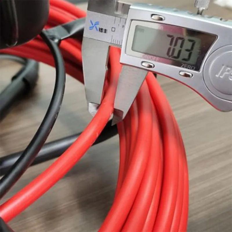 9" DVR 7mm in Diameter Red Wire 20/30/50/100M SYANSPAN Pipe Inspection Video Camera,Drain Sewer Pipeline Industrial Endoscope - SYANSPAN
